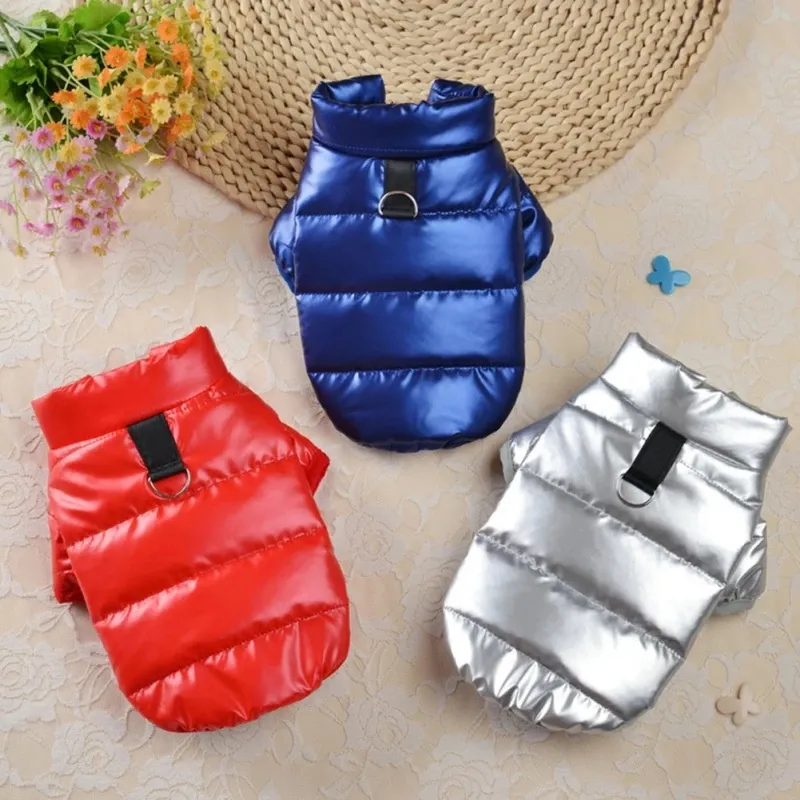 Waterproof Puppy Coats For Small Medium Pet Clothing Winter Warm Dogs Clothes Pet Wholesale Dog Clothes