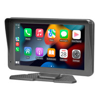 7.0 pouces écran tactile 150 degrés musique Portable GPS Navigation tactile LCD universel sans fil Carplay