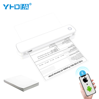 Imprimante thermique portable mini USB BT pour tatouages, 1000 feuilles, grande capacité, A4 A5, pour usage professionnel et bureautique