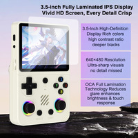 RG36PRO Nouvelle console de jeu portable rétro open-source ARKOS 64 Go Batterie 3000 mAh Communication filaire RPG