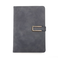 Nouveau style Carnet A5 à couverture rigide en PVC avec boucle thermique, 100 feuilles, haute qualité, pour réunions d'affaires, agenda de bureau, fournitures scolaires, LOGO