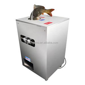 Écailleur de poisson multifonctionnel à un clic, corps en acier inoxydable, automatique, 220V/380V, capacité de 7 secondes, gain de temps - Product Image 3