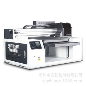 Funda acrílica para teléfono móvil, plataforma de adsorción de <span class=keywords><strong>doble</strong></span> boquilla, impresora de inyección de tinta UV plana pequeña estándar de cristal 6090 para Flex XP600 - Product Image 2