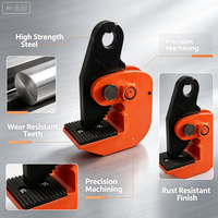 Pince de levage horizontale en acier au carbone, pince de levage de plaques robuste, équipement de levage de tôles en acier de qualité industrielle