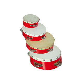 Venta al por mayor/OEM/Precio de fábrica Suministro al por mayor de instrumentos de <span class=keywords><strong>percusión</strong></span> Orff Enseñanza para instrumentos de <span class=keywords><strong>percusión</strong></span> de pandereta de uñas de burbuja de 8" - Product Image 3