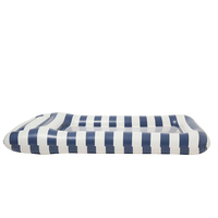 Hamac gonflable marin en PVC épaissi, flotteur de piscine en maille, chaise longue aquatique avec appui-tête intégré pour adultes, détente à la plage