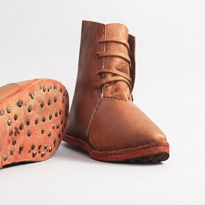 Chaussures Viking de Haute Qualité en Cuir Véritable 100% Classique, Reproduction Historique du Monde Médiéval - Product Image 1