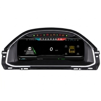 Monitor Digital para Automóvil de 12.3 Pulgadas, Plug-And-Play, con Temperatura del Aceite y TPMS, Color Negro, Instalación Directa para VW Bora 2016-2018