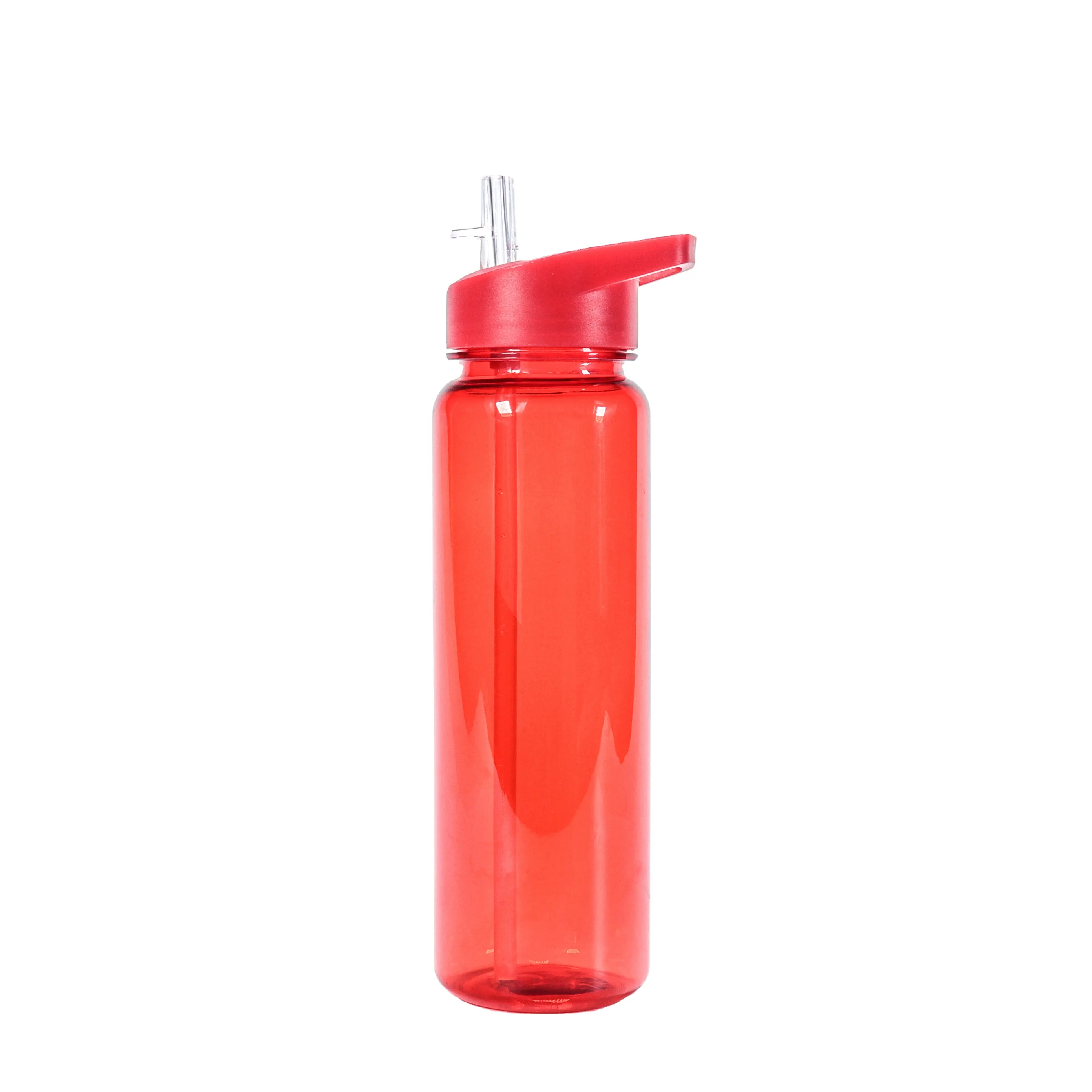 Nuevo producto ecológico 2024 700ML Tritan Material agua botella de plástico antideslizante puede contener botella de agua hirviendo plástico libre de Bpa