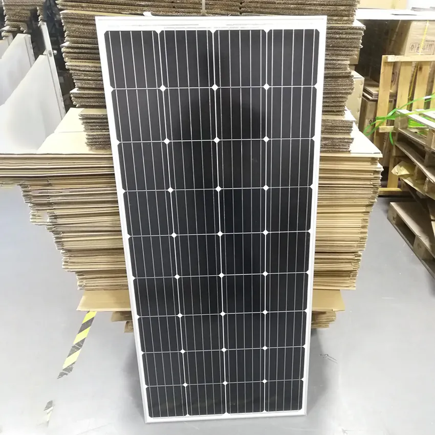 25 años de garantía monocristalino Solar PV celda de Panel Solar de 150 vatios 160q 170w 180w 190w
