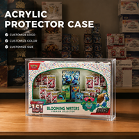 Étui de présentation transparent en acrylique personnalisé pour PKEM TCG 151 pour les collections Premium Pokémon Blooming Waters/ Sea & Sky