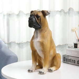 Escultura de Perro de Resina SE7ART, Simulación de <span class=keywords><strong>Doberman</strong></span>, Regalo Empresarial, Arte para Interiores, Sala de Estar/Entrada, Manualidades de <span class=keywords><strong>Pug</strong></span> y Chihuahua - Product Image 3