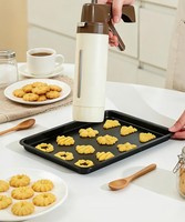 Groothandel Koekjespers, Handmatige Biscuitmaker met verwisselbare schijven voor doe-het-zelf bakken en keukengebruik