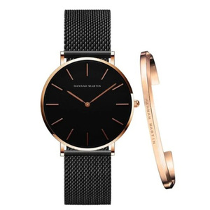 Hannah Martin CH36 <span class=keywords><strong>Orologi</strong></span> da Polso al Quarzo da <span class=keywords><strong>Donna</strong></span> Impermeabili di Lusso Originali per Signore Montre Femme Relojes Bracciale <span class=keywords><strong>Regalo</strong></span> - Product Image 5