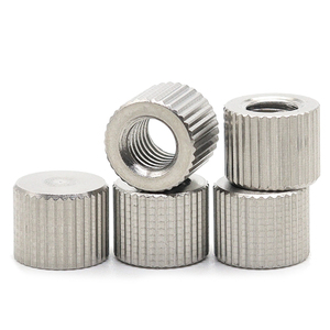 M2 M2.5 M3 M4 M5 M6 Trou traversant Trou aveugle Acier au carbone Zinc Nickle Acier inoxydable Écrou moleté - Product Image 2