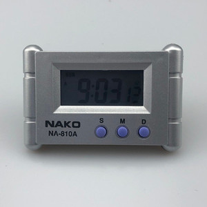 Nako Quartz Timer Na-810a Digital Clock With Calendar And Alarm For Desk Use - Product Image 2