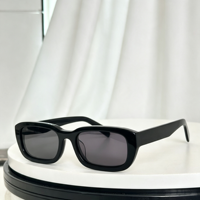 Nouvelles lunettes de soleil carrées tendance à dégradé, légères, protection UV, dorées, personnalisables avec logos disponibles, unisexe