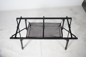 High Quality Folding With Carry Bag Aluminum Alloy <b>Table</b> <b>Adjustable</b> Height for Travel Picnic Patio Camping - Product Image 4