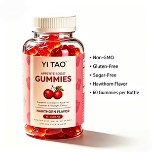 Gomitas para Estimular el Apetito, Gomitas de Espino Blanco Sin Gluten y Sin OMG para la Salud Digestiva de los Niños - Product Image 3
