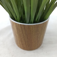 Jardinières en pot de Style européen, plantes artificielles avec gazon vert, décoration pour la maison, arbre floral, fleurs décoratives, cm