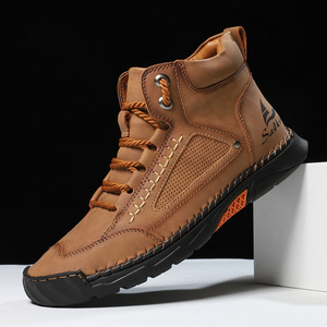 Nuovi Stivali alla Moda Primavera-Autunno, <span class=keywords><strong>Scarpe</strong></span> da <span class=keywords><strong>Uomo</strong></span> Trendy di Grande Taglia con Suola Piatta per Uso Casual - Product Image 1