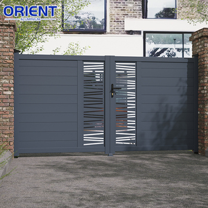 <span class=keywords><strong>Portail</strong></span> coulissant en aluminium avec moteur électrique en option, portails de jardin en aluminium, <span class=keywords><strong>portail</strong></span> automatique pour allée, cour de villa - Product Image 4