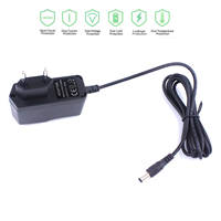 Chargeur de téléphone Entrée 110v 220v Ac 12Vdc Montage mural Chargeur enfichable 12W 12V 1A Transformateur Fly-Power-Switching-Adaptateur Dc 12v