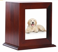 Urna Funeraria Moderna de Madera para Mascotas, con Marco para Fotos, Ataúd para Perros y Gatos, Urna para Cenizas de Cremación, Alta Calidad, Venta al por Mayor