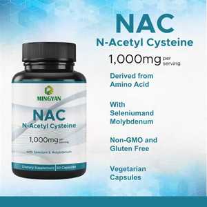 Cápsulas de NAC (N-Acetil Cisteína) para Adultos, Apoyo Antioxidante para el Hígado y la Función Inmunológica, OEM/ODM - Product Image 2