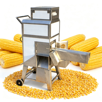 Machine à décortiquer le maïs frais, ligne de traitement pour le lavage, le blanchiment et le décorticage des grains de maïs