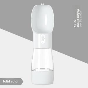 Grosir botol air anjing portabel <span class=keywords><strong>3</strong></span>-in-1, mangkuk hewan peliharaan pola Solid, cangkir perjalanan ramah lingkungan dapat dilipat gantung - Product Image 6