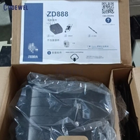 Impresora de Etiquetas de Código de Barras Térmica Directa de Escritorio ZD888, Impresora de Escritorio ZD888D de 4 Pulgadas con Cortador