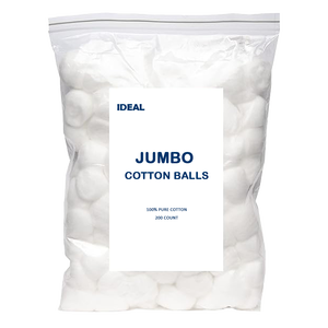 Batuffoli di Cotone Premium 100% Puro Cotone Bianco Monouso Assorbente per Casa - Product Image 1