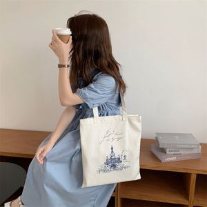 DLBZ Vente en gros de sacs de shopping promotionnels en toile de coton bio, personnalisés, multifonctionnels, réutilisables, résistants, avec poignées en corde - Product Image 4