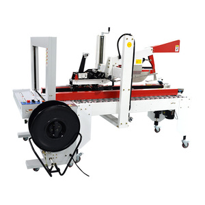 Machine d'emballage et de cerclage de cartons Faet Erpi-50sd-860, largeur de ruban 13,5 mm, force de cerclage 80 kg - Product Image 1