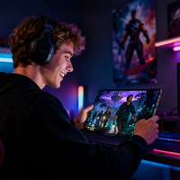 OnexPlayer Super V Ultra X7 358H 48GB+1TB 14 pouces AMOLED 2880*1800 WiFi7 2-en-1 Tablette PC Portable de jeu et station de travail mobile sous Windows 11