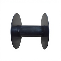 Bobine en plastique vide noire Changhong 295 mm pour ligne électrique industrielle