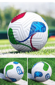 Ballon de <span class=keywords><strong>football</strong></span> cousu à la machine Coupe du Monde 2026, taille 5, en cuir PU, avec chambre à air de haute qualité pour entraînement régulier et matchs - Product Image 2