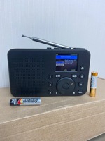 Nouveau Design Radio Numérique Portable DAB+FM Internet avec Écran Couleur LCD de Poche et Réveil