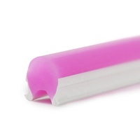 Fabricant de matériaux néon, enseigne lumineuse LED séparée, tubes néon en silicone violet 6 mm, style économique