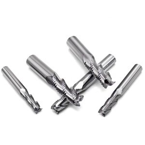 LISCA HRC55 Solid Carbide CNC Milling Cutter Roughing <strong>End</strong> <strong>Mill</strong> <strong>For</strong> Aluminum - Product Image 1