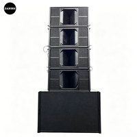 SAQ1 Double enceintes line array 2 voies passives/actives de 10 pouces – Équipement audio, vidéo et éclairage professionnel