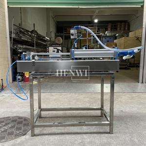 Máquina de llenado anticorrosión horizontal semiautomática para envasado de líquidos, equipo de llenado industrial resistente a <span class=keywords><strong>ácido</strong></span>s y álcalis - Product Image 6