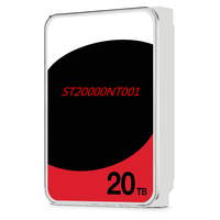 Disque dur interne NAS 20 To ST20000NT001, prix usine, 3,5 pouces SATA 6 Gbit/s 7200 tr/min, cache 256 Mo, pour stockage RAID PC