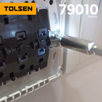 Ensemble de perceuse électrique TOLSEN 79010 3,6 V, tournevis sans fil