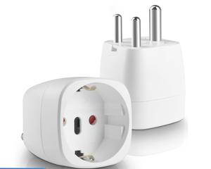 <span class=keywords><strong>Adaptador</strong></span> de enchufe de viaje Euro/europeo/Italia/<span class=keywords><strong>Brasil</strong></span>/Suiza <span class=keywords><strong>a</strong></span> Sudáfrica 15A 250V enchufe de la UE <span class=keywords><strong>A</strong></span> LA India - Product Image 3