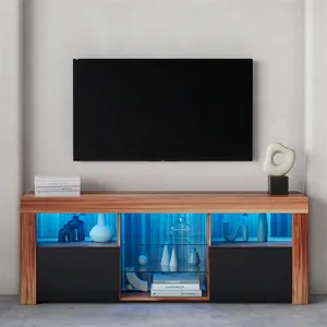 Console for Living Room Modern Electric TV Stand TV Unit Cabinet Luxury TV