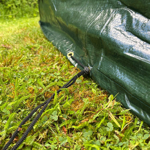Bâche imperméable en HDPE enduit, unie, <span class=keywords><strong>pour</strong></span> usage extérieur, patio, jardin et auvent - Poids moyen - Product Image 3