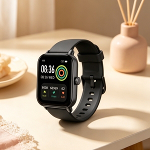 Reloj Inteligente C20 Pro para Hombre, 1.83 Pulgadas, BT5.4, IP68 Resistente al Agua, Monitor de Frecuencia Cardíaca <span class=keywords><strong>24H</strong></span>, Presión Arterial, Contador de Pasos y Calorías - Product Image 6