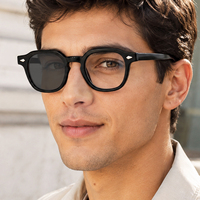 Lunettes de soleil photochromiques UV400 Partagas, style rétro, avec logo personnalisé, branches souples carrées, pour femmes et hommes